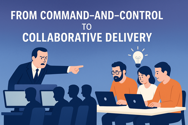 From Command-and-Control to Collaborative Delivery: A Real Story from Government IT